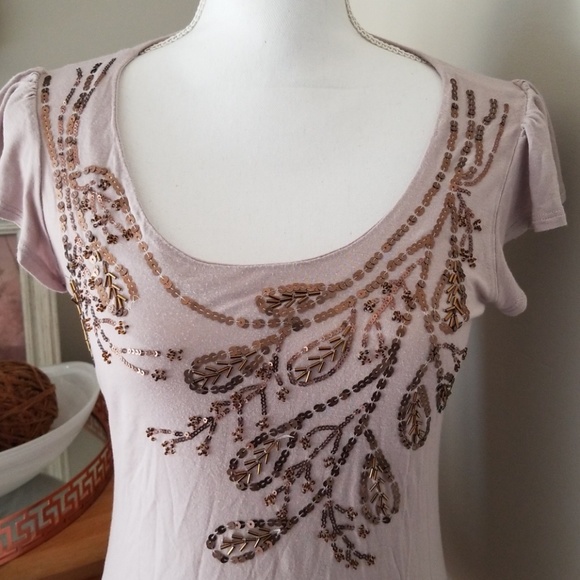 Kische sequin tee - Picture 2 of 8